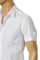 Mens Designer Clothes | EMPORIO ARMANI Men's Short Sleeve Shirt #187 View 4