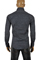 Mens Designer Clothes | EMPORIO ARMANI Men's Button Up Dress Shirt In Grey #231 View 2