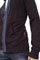 Mens Designer Clothes | EMPORIO ARMANI Zip Up Cotton Hoodie #123 View 4