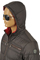 Mens Designer Clothes | ARMANI JEANS Men's Hooded Warm Jacket #117 View 4