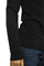 Mens Designer Clothes | ARMANI JEANS Men's Zip Up Cotton Shirt In Black #226 View 6