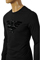 Mens Designer Clothes | ARMANI JEANS Men's Long Sleeve Shirt #210 View 3