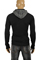 Mens Designer Clothes | ARMANI JEANS Men's Hooded Sweater #163 View 2