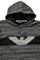 Mens Designer Clothes | ARMANI JEANS Men's Hooded Sweater #163 View 6