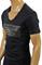 Mens Designer Clothes | Men's V-Neck Cotton T-Shirt #108 View 6