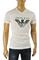 Mens Designer Clothes | ARMANI JEANS Men's T-Shirt #116 View 1