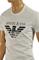 Mens Designer Clothes | ARMANI JEANS Men's T-Shirt #116 View 4