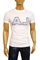 Mens Designer Clothes | ARMANI JEANS Mens Short Sleeve Tee #43 View 1