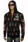 Mens Designer Clothes | CHRISTIAN AUDIGIER Multi Print Zip Hoodie-Jacket #43 View 2