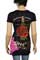 Womens Designer Clothes | CHRISTIAN AUDIGIER Multi Print Short Sleeve Tunic #81 View 2