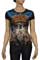 Womens Designer Clothes | CHRISTIAN AUDIGIER Multi Print Lady's Top #72 View 1