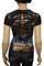 Womens Designer Clothes | CHRISTIAN AUDIGIER Multi Print Lady's Top #72 View 2