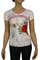 Womens Designer Clothes | CHRISTIAN AUDIGIER Multi Print Lady's Top #75 View 1