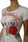 Womens Designer Clothes | CHRISTIAN AUDIGIER Multi Print Lady's Top #75 View 3