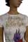 Womens Designer Clothes | CHRISTIAN AUDIGIER Multi Print Lady's Top #77 View 3