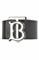 Mens Designer Clothes | BURBERRY men's leather belt 60 View 4