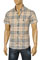 Mens Designer Clothes | BURBERRY Men's Short Sleeve Shirt #71 View 1