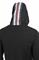Mens Designer Clothes | BURBERRY men's cotton hoodie in black 281 View 7