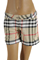 Womens Designer Clothes | BURBERRY Ladies' Cotton Shorts #56 View 3