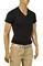 Mens Designer Clothes | BURBERRY Men's V-Neck Short Sleeve Tee #201 View 1