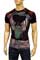 Mens Designer Clothes | CHRISTIAN AUDIGIER Multi Print Short Sleeve Tee #89 View 1