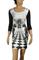Womens Designer Clothes | ROBERTO CAVALLI Fitted Stretch Dress #340 View 1