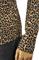 Mens Designer Clothes | ROBERTO CAVALLI Leopard Men's Dress Shirt #331 View 4