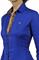 Womens Designer Clothes | ROBERTO CAVALLI Ladies' Dress Shirt/Blouse In Royal Blue #367 View 6