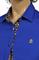 Womens Designer Clothes | ROBERTO CAVALLI Ladies' Dress Shirt/Blouse In Royal Blue #367 View 8
