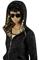 Womens Designer Clothes | ROBERTO CAVALLI Ladies Zip Up Hooddie #77 View 7