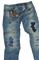 Mens Designer Clothes | Roberto Cavalli Men's Fitted Jeans #109 View 6