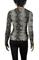 Womens Designer Clothes | ROBERTO CAVALLI Ladies' Long Sleeve Top #301 View 3