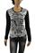 Womens Designer Clothes | ROBERTO CAVALLI Ladies' Long Sleeve Top #305 View 1