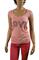 Womens Designer Clothes | JUST CAVALLI Ladies Short Sleeve Tee #112 View 2