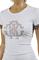 Womens Designer Clothes | ROBERTO CAVALLI Ladies Short Sleeve Tee #119 View 6