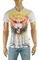 Mens Designer Clothes | JUST CAVALLI Men's Short Sleeve Tee #163 View 2