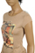 Womens Designer Clothes | ROBERTO CAVALLI Ladies' Short Sleeve Tee #80 View 3