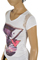 Womens Designer Clothes | JUST CAVALLI Ladies' Short Sleeve Tee #86 View 3