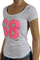 Womens Designer Clothes | JUST CAVALLI Ladies' Short Sleeve Tee #95 View 3