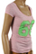 Womens Designer Clothes | JUST CAVALLI Ladies' Short Sleeve Tee #97 View 3