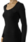 Womens Designer Clothes | DOLCE & GABBANA Long Sleeve Dress #429 View 3