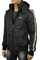 Mens Designer Clothes | DOLCE & GABBANA Men's Hooded Warm Jacket #393 View 1