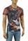 Mens Designer Clothes | DOLCE & GABBANA Men's Printed T-Shirt #244 View 1