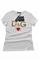 Womens Designer Clothes | DOLCE & GABBANA women's cotton t-shirt with front print logo 2 View 5