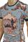 Mens Designer Clothes | DOLCE & GABBANA Cotton T-Shirt With Shepherd Print 270 View 5