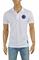 Mens Designer Clothes | FENDI men's cotton polo shirt in white 30 View 1