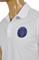 Mens Designer Clothes | FENDI men's cotton polo shirt in white 30 View 6