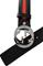 Mens Designer Clothes | GUCCI Double G Buckle Belt With Red And Green Stripe 19 View 4