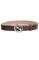 Mens Designer Clothes | GUCCI GG Men's Leather Belt in Brown 83 View 3