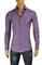 Mens Designer Clothes | GUCCI Men's Button Front Dress Shirt #343 View 1